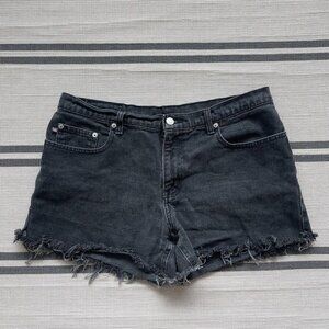 Vintage Ralph Lauren Polo Jeans 5” Saturday Short Black Women's 12 Denim